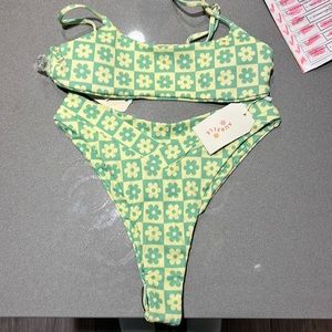 Aurelle bikini new with tags size medium top and bottom